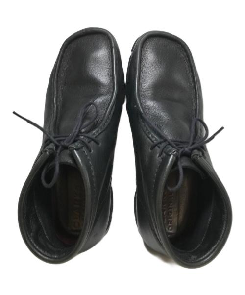 CLARKS（クラークス）CLARKS (クラークス) ワラビーブーツ ブラック サイズ:6の古着・服飾アイテム