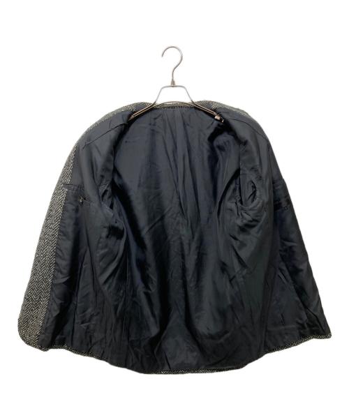 COMME des GARCONS HOMME（コムデギャルソン オム）COMME des GARCONS HOMME (コムデギャルソン オム) ヘリンボーンツイード3Bジャケット グレー サイズ:Sの古着・服飾アイテム