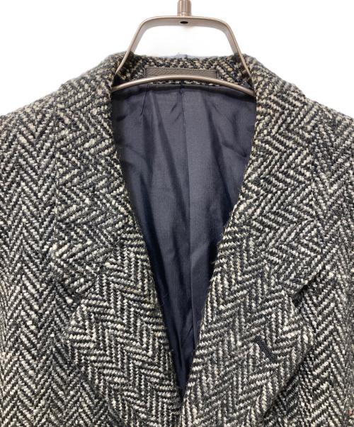 COMME des GARCONS HOMME（コムデギャルソン オム）COMME des GARCONS HOMME (コムデギャルソン オム) ヘリンボーンツイード3Bジャケット グレー サイズ:Sの古着・服飾アイテム