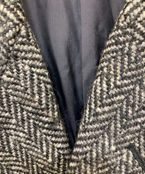 COMME des GARCONS HOMME（コムデギャルソン オム）COMME des GARCONS HOMME (コムデギャルソン オム) ヘリンボーンツイード3Bジャケット グレー サイズ:Sの古着・服飾アイテム
