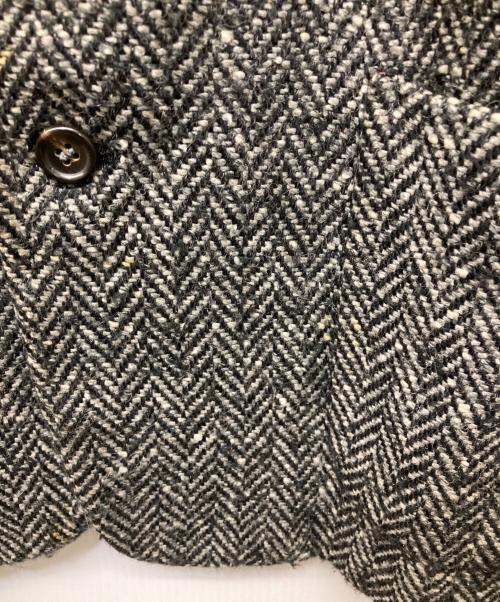 COMME des GARCONS HOMME（コムデギャルソン オム）COMME des GARCONS HOMME (コムデギャルソン オム) ヘリンボーンツイード3Bジャケット グレー サイズ:Sの古着・服飾アイテム