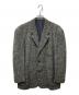 COMME des GARCONS HOMME（コムデギャルソン オム）の古着「ヘリンボーンツイード3Bジャケット」｜グレー