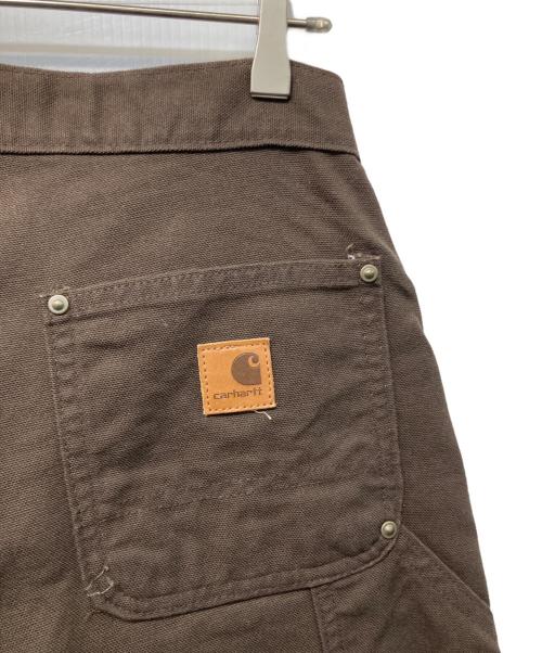 CarHartt（カーハート）CarHartt (カーハート) ダブルニーペインターパンツ ブラウン サイズ: 30×32の古着・服飾アイテム