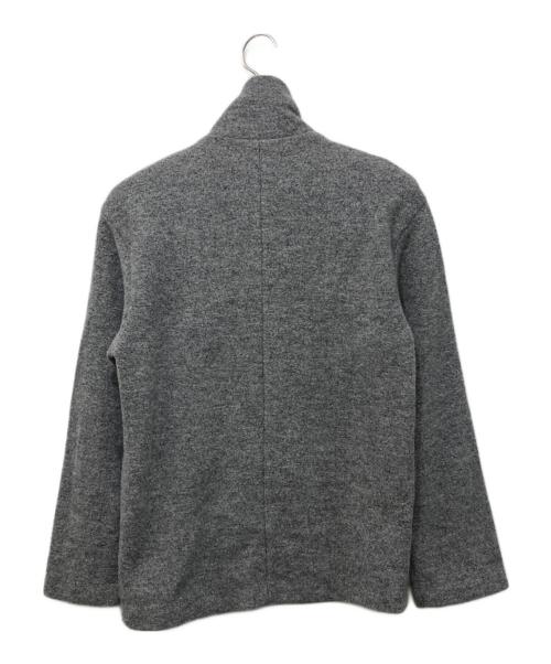 AURALEE（オーラリー）AURALEE (オーラリー) WOOL LING YARN MILLED JERSEY ZIP BLOUSON グレー サイズ:1の古着・服飾アイテム