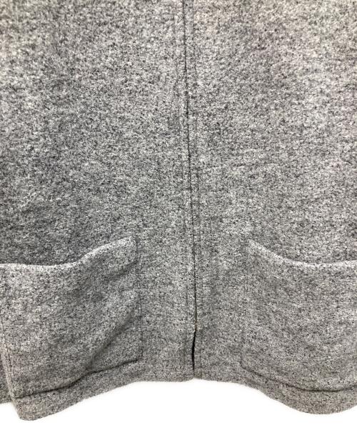 AURALEE（オーラリー）AURALEE (オーラリー) WOOL LING YARN MILLED JERSEY ZIP BLOUSON グレー サイズ:1の古着・服飾アイテム