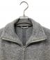中古・古着 AURALEE (オーラリー) WOOL LING YARN MILLED JERSEY ZIP BLOUSON グレー サイズ:1：18000円