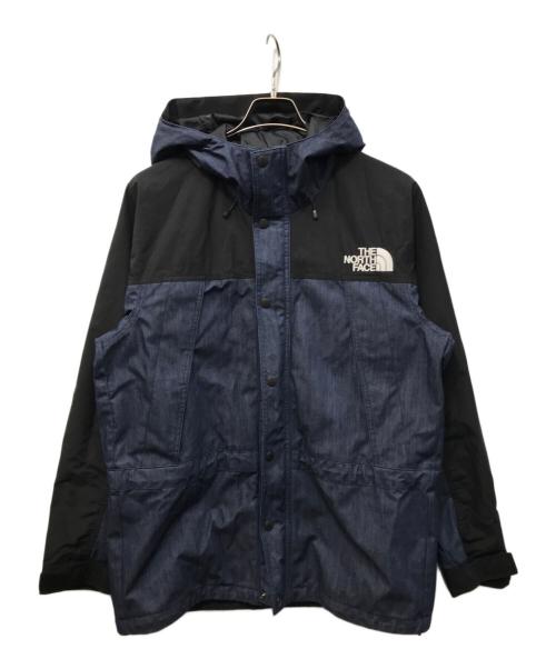THE NORTH FACE（ザ ノース フェイス）THE NORTH FACE (ザ ノース フェイス) MOUNTAIN LIGHT DENIM JACKET インディゴ サイズ:SIZE Lの古着・服飾アイテム
