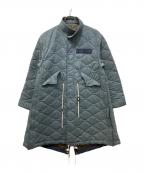 sacaiサカイ）の古着「Quilted Coat」｜ブルーグレー