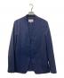 Maison Margiela（メゾンマルジェラ）の古着「ウールノーカラージャケット」｜ネイビー