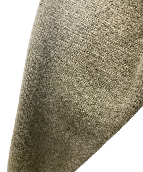 Maison Margiela（メゾンマルジェラ）Maison Margiela (メゾンマルジェラ) ウールミドルゲージチルデンニット オリーブ サイズ:SIZE Lの古着・服飾アイテム