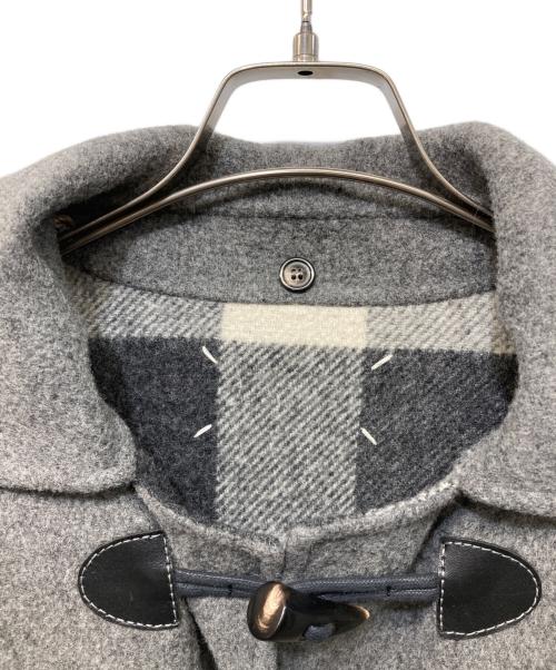 Maison Margiela（メゾンマルジェラ）Maison Margiela (メゾンマルジェラ) リバーシブルダッフルコート グレー サイズ:SIZE 46の古着・服飾アイテム