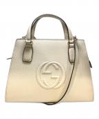 GUCCIグッチ）の古着「ソーホー インターロッキングG バッグ」｜アイボリー