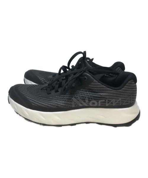 NNormal（ノーマル）Nnormal (ノーマル) kjerag ランニングスニーカー ブラック サイズ:23㎝の古着・服飾アイテム
