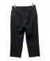 AURALEE (オーラリー) LIGHT WOOL MAX GABARDINE SLACKS ブラック サイズ:4：18000円