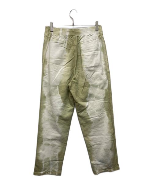 MM6 Maison Margiela（エムエムシックスメゾンマルジェラ）MM6 Maison Margiela (エムエムシックスメゾンマルジェラ) タイダイパンツ ホワイト×グリーン サイズ:40の古着・服飾アイテム