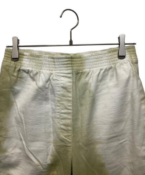 MM6 Maison Margiela（エムエムシックスメゾンマルジェラ）MM6 Maison Margiela (エムエムシックスメゾンマルジェラ) タイダイパンツ ホワイト×グリーン サイズ:40の古着・服飾アイテム