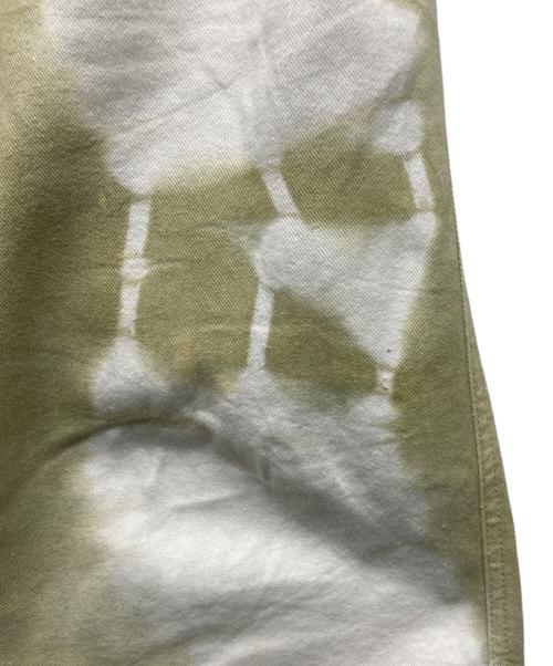 MM6 Maison Margiela（エムエムシックスメゾンマルジェラ）MM6 Maison Margiela (エムエムシックスメゾンマルジェラ) タイダイパンツ ホワイト×グリーン サイズ:40の古着・服飾アイテム