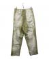 MM6 Maison Margiela (エムエムシックスメゾンマルジェラ) タイダイパンツ ホワイト×グリーン サイズ:40：9000円