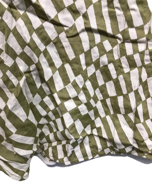 TODAYFUL（トゥデイフル）TODAYFUL (トゥデイフル) Geometric Over Shirts グリーン サイズ: Freeの古着・服飾アイテム