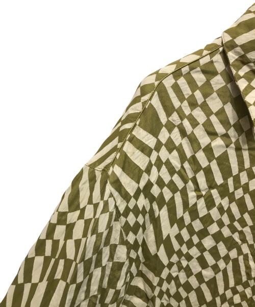 TODAYFUL（トゥデイフル）TODAYFUL (トゥデイフル) Geometric Over Shirts グリーン サイズ: Freeの古着・服飾アイテム