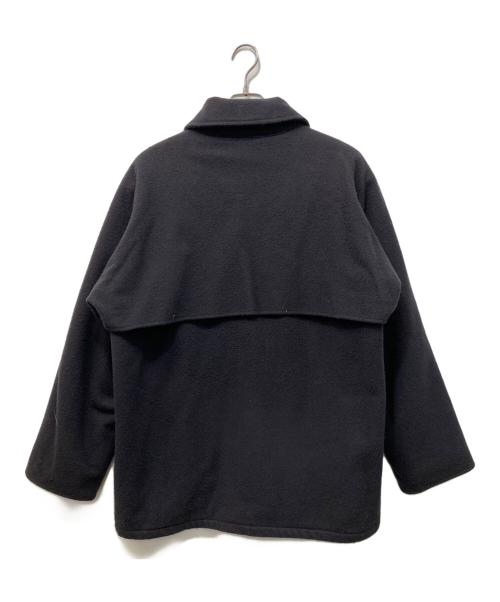 COMOLI（コモリ）COMOLI (コモリ) ナッピングウールマッキノウクルーザー ブラック サイズ:SIZE 3の古着・服飾アイテム