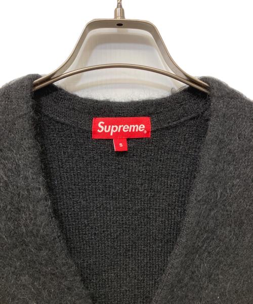 SUPREME（シュプリーム）SUPREME (シュプリーム) Brushed Mohair Cardigan ブラック サイズ:SIZE Sの古着・服飾アイテム