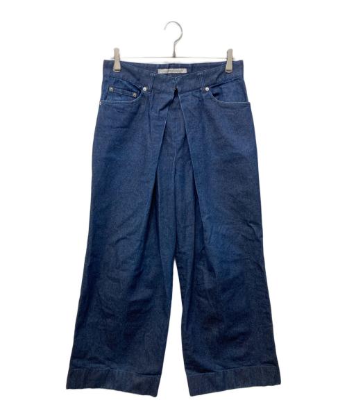 JOHN LAWRENCE SULLIVAN（ジョン ローレンス サリバン）JOHN LAWRENCE SULLIVAN (ジョン ローレンス サリバン) Rigid Denim Wide Pants インディゴ サイズ:46の古着・服飾アイテム