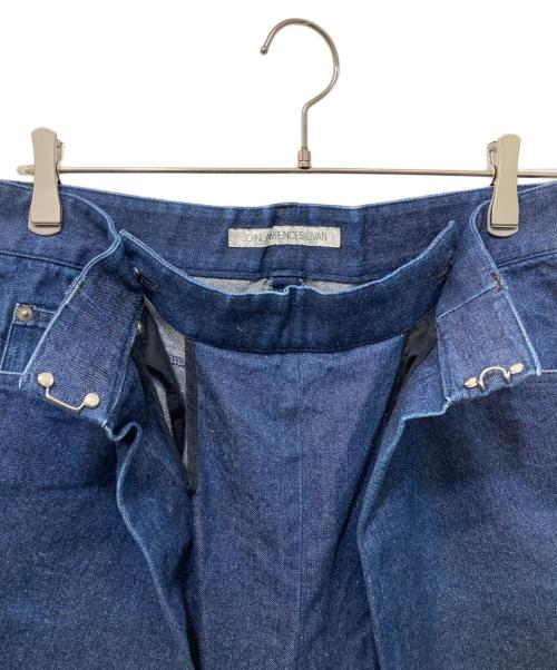 JOHN LAWRENCE SULLIVAN（ジョン ローレンス サリバン）JOHN LAWRENCE SULLIVAN (ジョン ローレンス サリバン) Rigid Denim Wide Pants インディゴ サイズ:46の古着・服飾アイテム