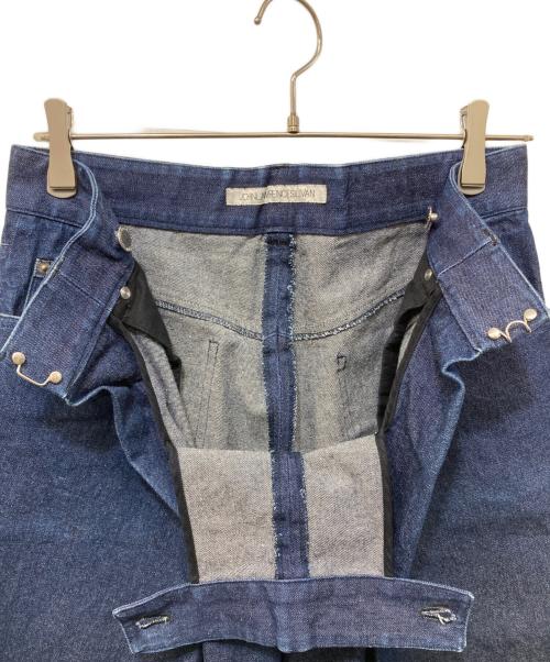 JOHN LAWRENCE SULLIVAN（ジョン ローレンス サリバン）JOHN LAWRENCE SULLIVAN (ジョン ローレンス サリバン) Rigid Denim Wide Pants インディゴ サイズ:46の古着・服飾アイテム