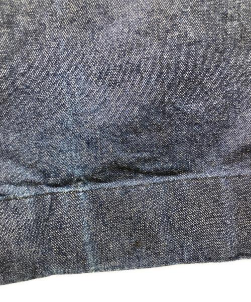 JOHN LAWRENCE SULLIVAN（ジョン ローレンス サリバン）JOHN LAWRENCE SULLIVAN (ジョン ローレンス サリバン) Rigid Denim Wide Pants インディゴ サイズ:46の古着・服飾アイテム