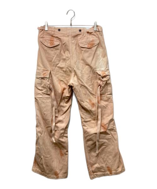 DAIRIKU（ダイリク）DAIRIKU (ダイリク) Wide Cargo Pants ピンク サイズ:SIZE Lの古着・服飾アイテム