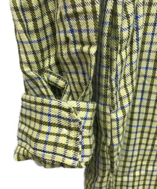 Needles（ニードルズ）Needles (ニードルズ) チェックシャツワンピース グリーン サイズ:2の古着・服飾アイテム