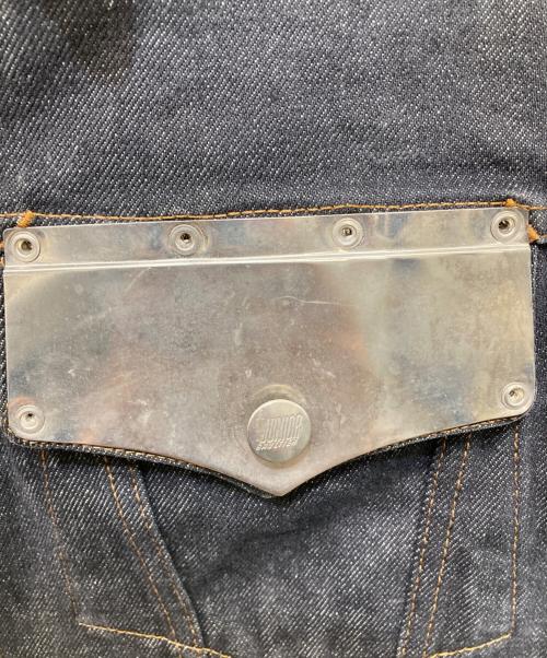 JUNIOR GAULTIER（ジュニアゴルチエ）JUNIOR GAULTIER (ジュニアゴルチエ) メタルポケットデニムジャケット インディゴ サイズ:Mの古着・服飾アイテム