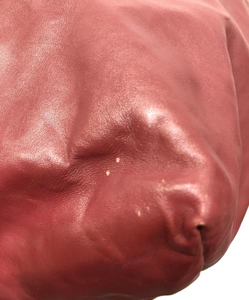 Maison Margiela（メゾンマルジェラ）Maison Margiela (メゾンマルジェラ) レザートートバッグ ワインレッドの古着・服飾アイテム