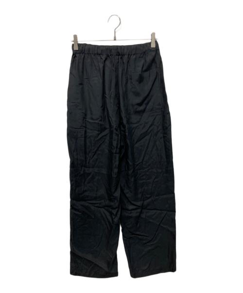 YOKE（ヨーク）YOKE (ヨーク) CUPRO EASY PANTS ブラック サイズ:SIZE 1の古着・服飾アイテム