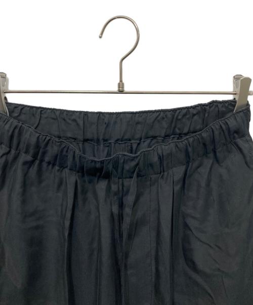 YOKE（ヨーク）YOKE (ヨーク) CUPRO EASY PANTS ブラック サイズ:SIZE 1の古着・服飾アイテム