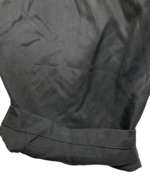 YOKE（ヨーク）YOKE (ヨーク) CUPRO EASY PANTS ブラック サイズ:SIZE 1の古着・服飾アイテム