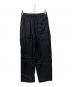 YOKE (ヨーク) CUPRO EASY PANTS ブラック サイズ:SIZE 1：20000円