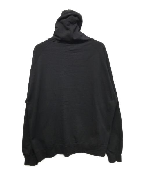 COMOLI（コモリ）COMOLI (コモリ) LW コットン裏毛 ジップパーカ ブラック サイズ:3の古着・服飾アイテム