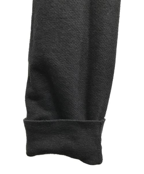 COMOLI（コモリ）COMOLI (コモリ) LW コットン裏毛 ジップパーカ ブラック サイズ:3の古着・服飾アイテム