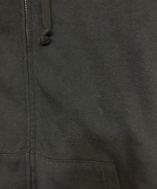 COMOLI（コモリ）COMOLI (コモリ) LW コットン裏毛 ジップパーカ ブラック サイズ:3の古着・服飾アイテム