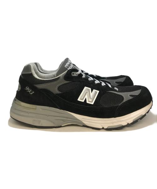 NEW BALANCE（ニューバランス）NEW BALANCE (ニューバランス) 993 ローカットスニーカー ブラック サイズ:28の古着・服飾アイテム