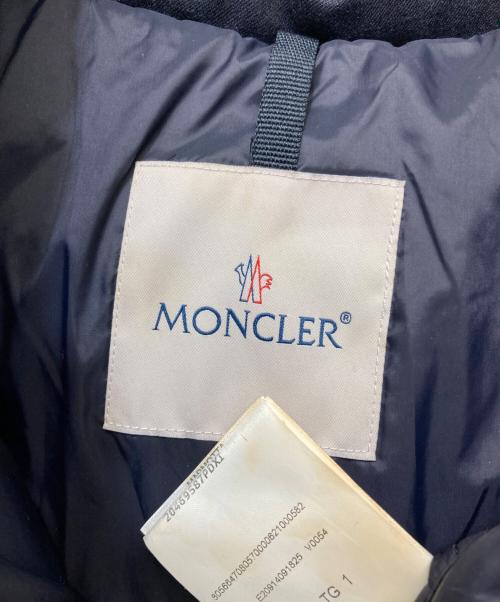 MONCLER（モンクレール）MONCLER (モンクレール) ALLEMAND ダウンジャケット ネイビー サイズ:1の古着・服飾アイテム
