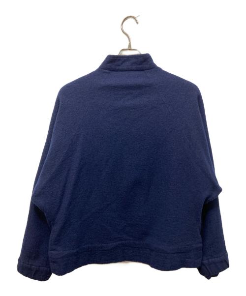 digawel（ディガウェル）digawel (ディガウェル) Hem gathers blouson ネイビー サイズ:2 未使用品の古着・服飾アイテム