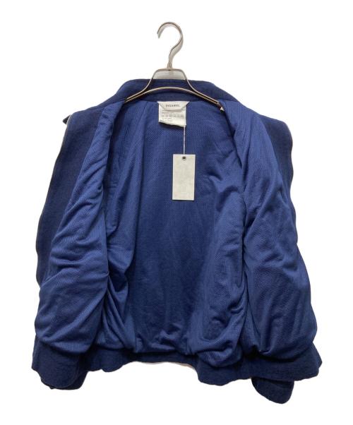 digawel（ディガウェル）digawel (ディガウェル) Hem gathers blouson ネイビー サイズ:2 未使用品の古着・服飾アイテム