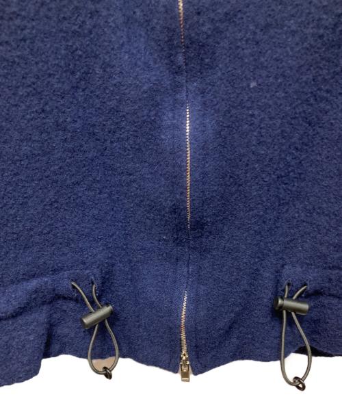 digawel（ディガウェル）digawel (ディガウェル) Hem gathers blouson ネイビー サイズ:2 未使用品の古着・服飾アイテム