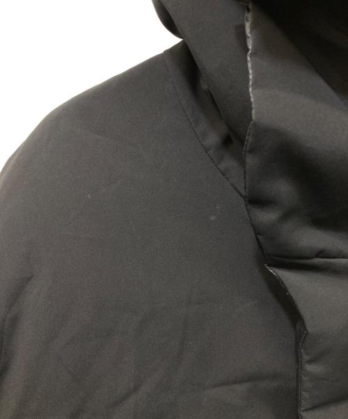 is-ness（イズネス）is-ness (イズネス) CAVE ZIP DOWN JACKET ブラック サイズ:Lの古着・服飾アイテム