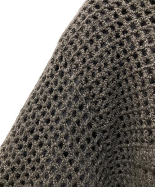 amok（アモク）amok (アモク) KNIT DOCKING MA-1 カーキ×ブラック サイズ:M 未使用品の古着・服飾アイテム