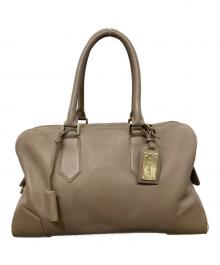 BALLY（バリー）の古着「レザーボストンバッグ」｜ブラウン