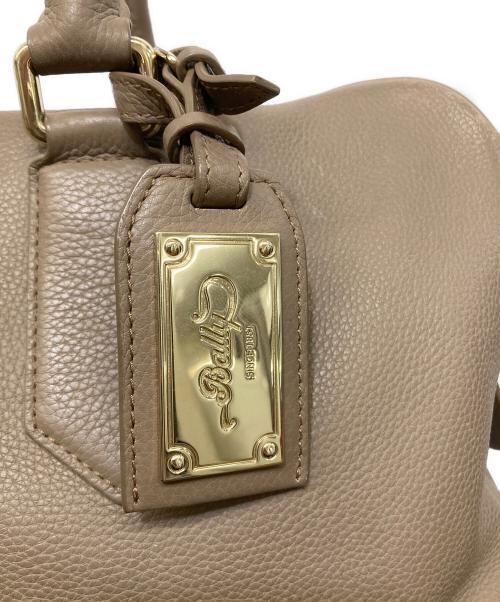 BALLY（バリー）BALLY (バリー) レザーボストンバッグ ブラウンの古着・服飾アイテム